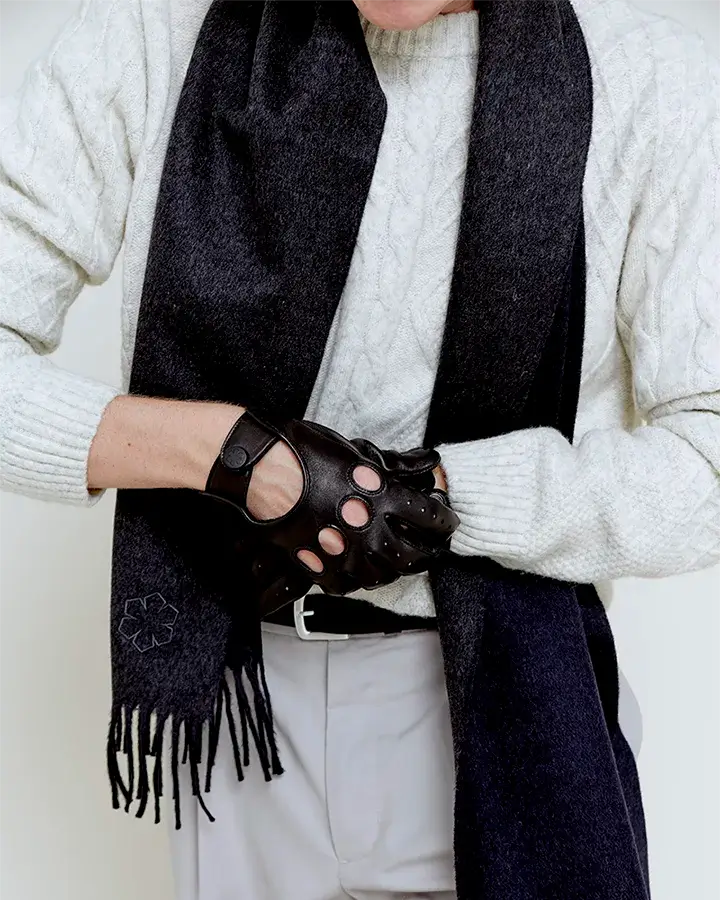 RHANDERS CHURCHILL SCARF – Cashmere & Silke + Foredrag